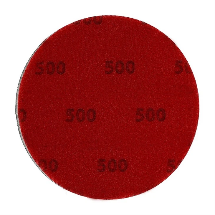 Knitted Fabric On Foam Disc For Metal